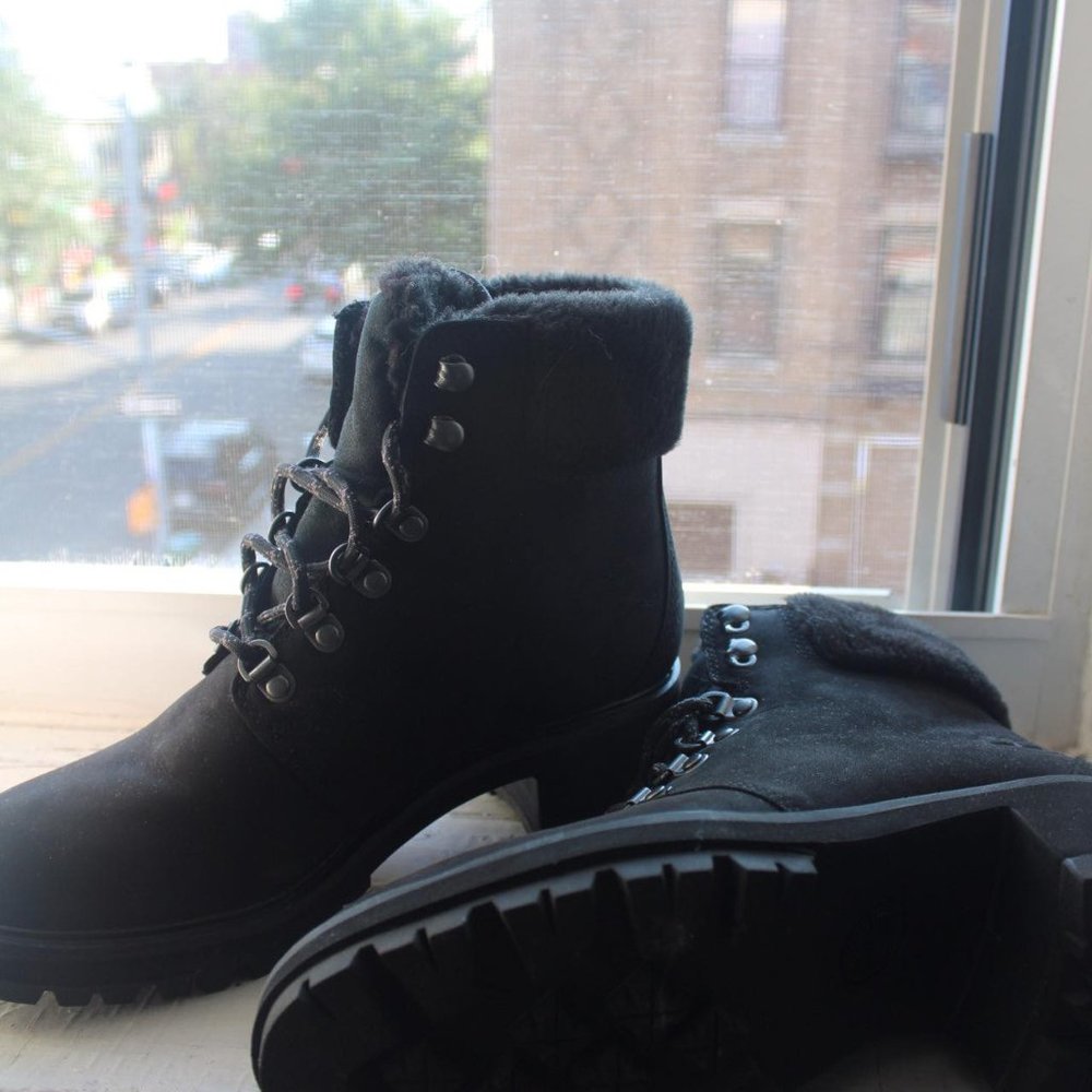 Timberland Mid hiker boots Nubuck size 7 - Picture 3 of 4